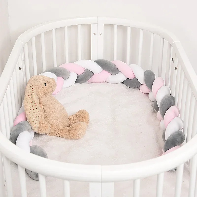 3M Baby Bed Bumper Long Knotte - Baby Nursery Glider 评论和价格