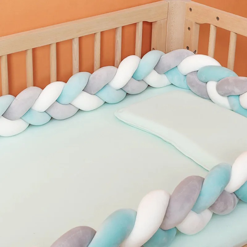 3M Baby Bed Bumper Long Knotte - Baby Nursery Glider 评论和价格