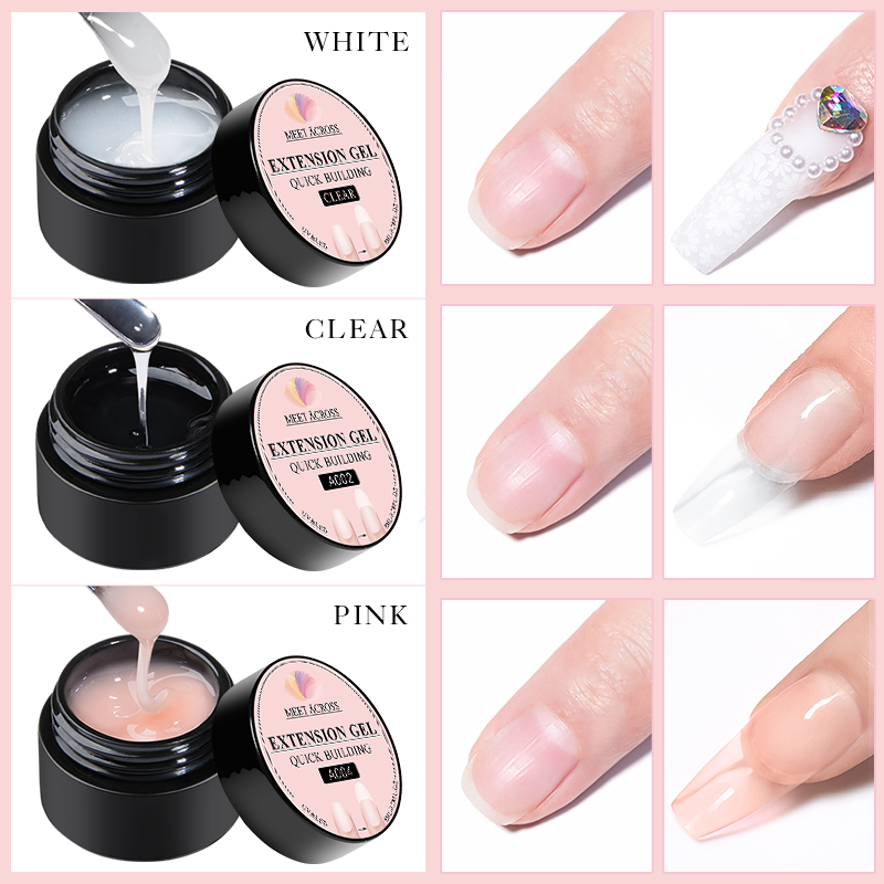 Baby Boomer Extension Nail Gel - Baby Nursery Jelly 评论和价格