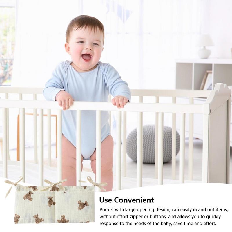Baby Crib Organizer Cot Caddy  - Baby Nursery Bed 评论和价格
