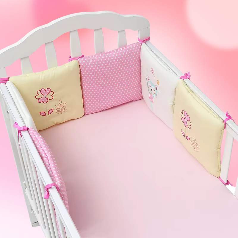 6Pcs/Set Baby Bed Protector Cr - Baby Nursery Glider 评论和价格