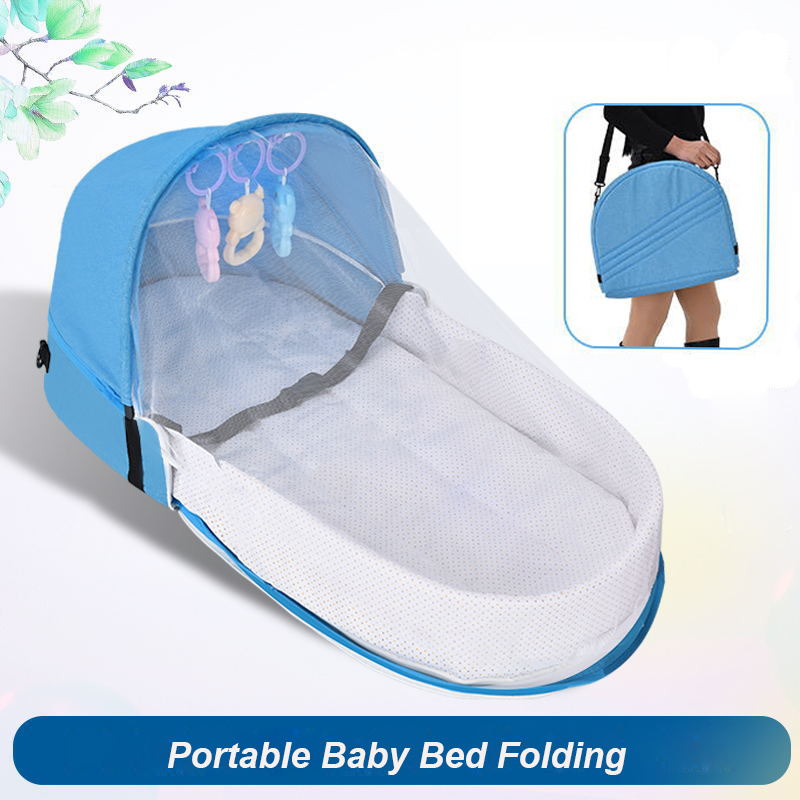 Baby Bed Crib Convenient Foldi - Baby Nursery Bed 评论和价格