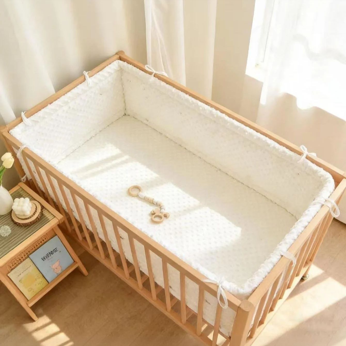 Infant  Baby Bumper Chichonera - Baby Nursery Glider 评论和价格