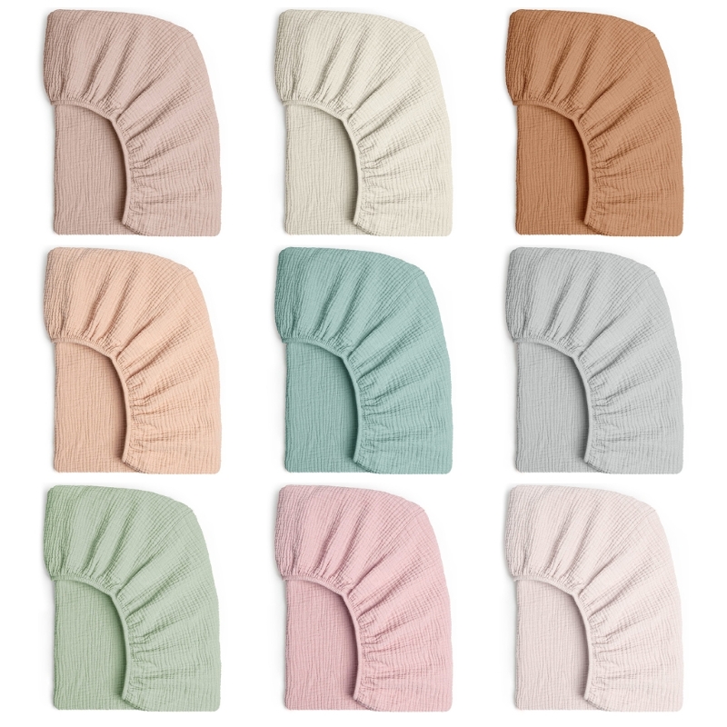 Soft Breathable Muslin Cotton  - Baby Nursery Bed 评论和价格