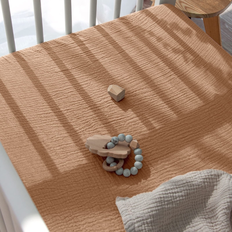 Soft Breathable Muslin Cotton  - Baby Nursery Bed 评论和价格