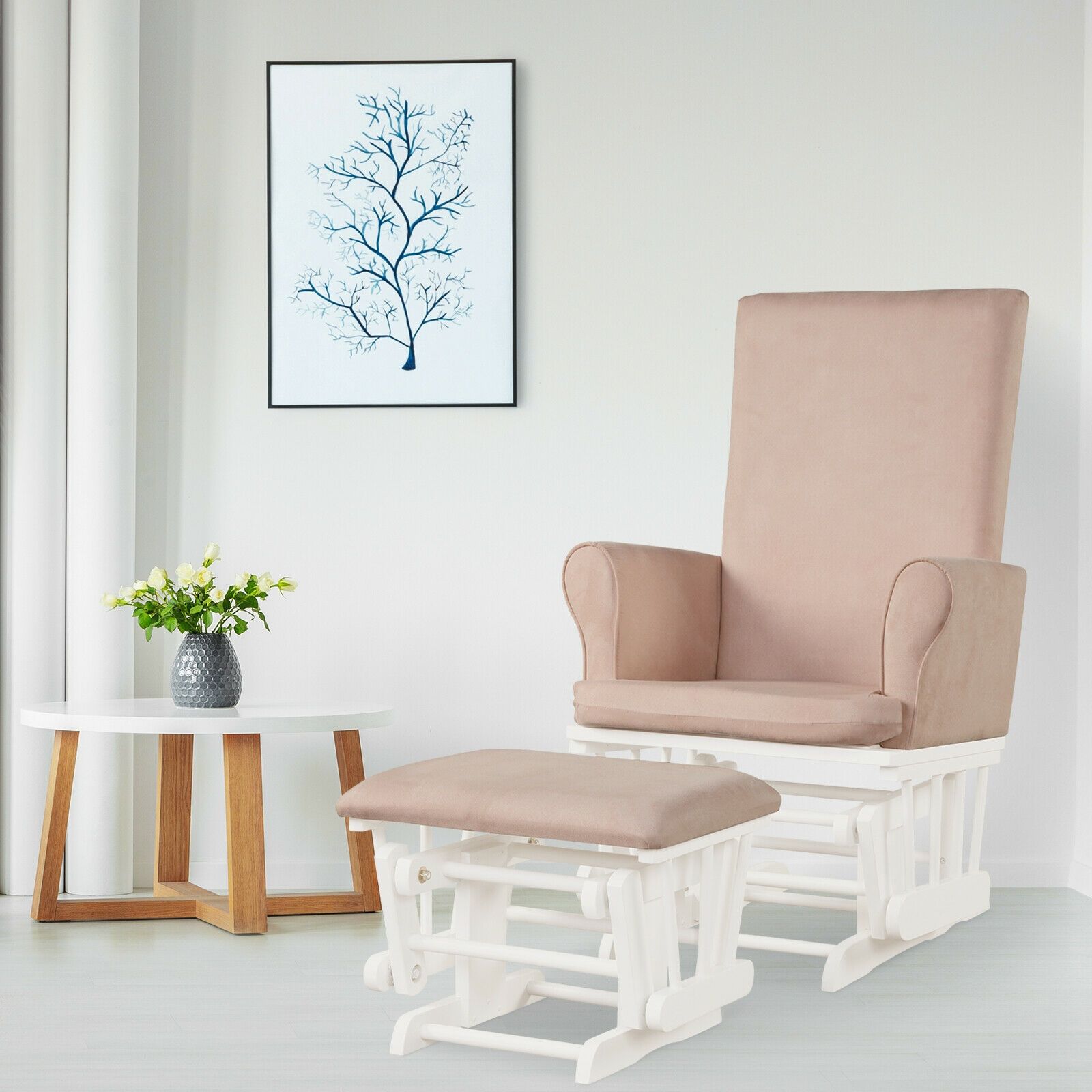 Baby Nursery Relax Rocker Rock - Baby Nursery Glider 评论和价格