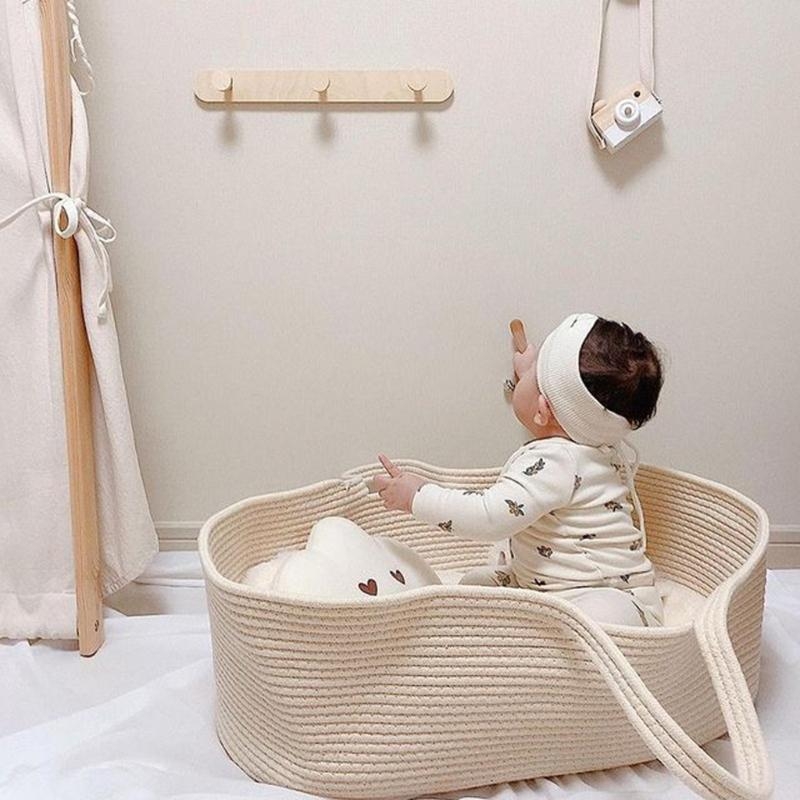 J15U Portable Baby Moses Baske - Baby Nursery Bed 评论和价格