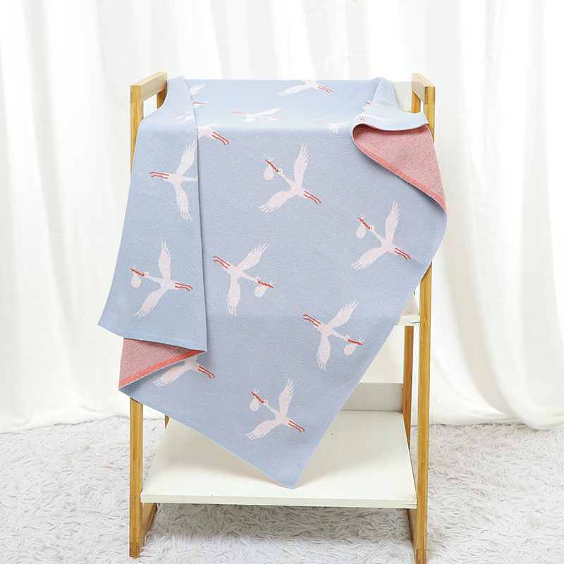 Baby Blanket Knit Infant Strol - Baby Nursery Bed 评论和价格