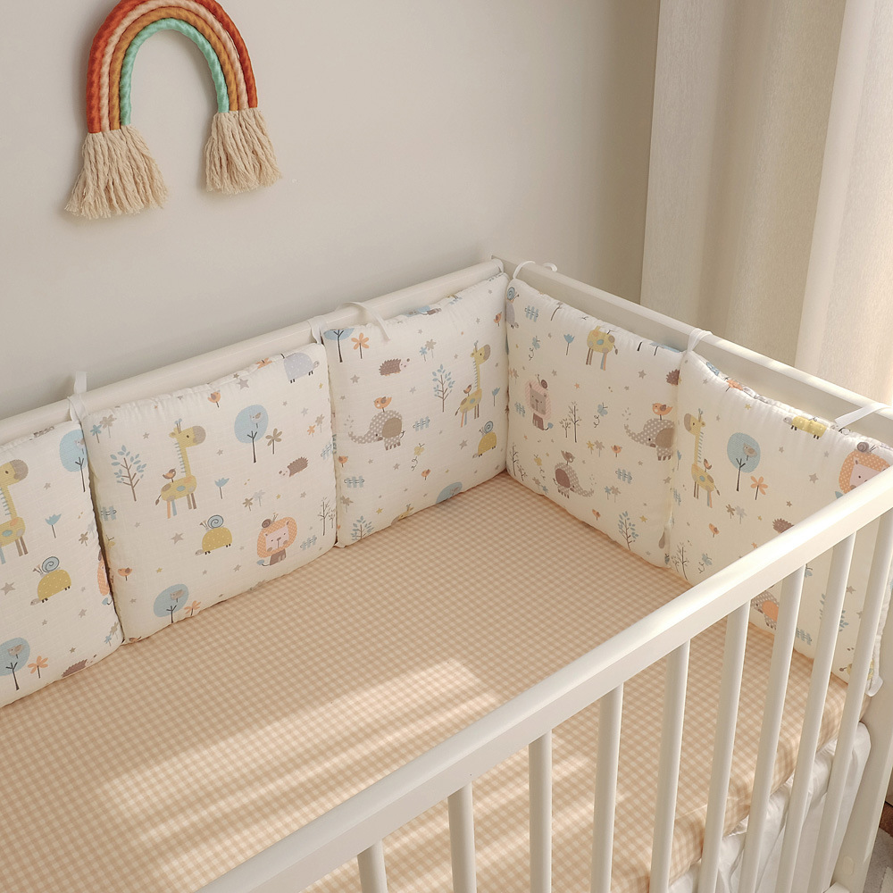 Baby Bed Bumper Newborn Bed Gu - Baby Nursery Glider 评论和价格