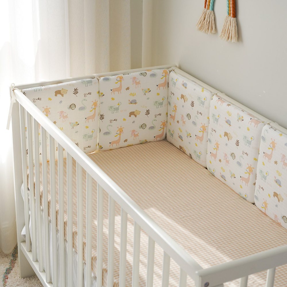 Baby Bed Bumper Newborn Bed Gu - Baby Nursery Glider 评论和价格