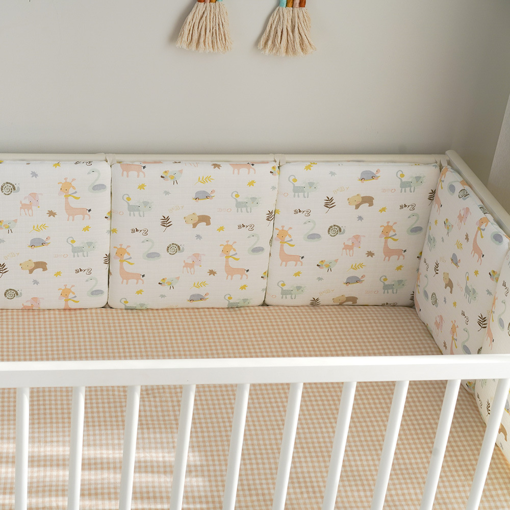 Baby Bed Bumper Newborn Bed Gu - Baby Nursery Glider 评论和价格