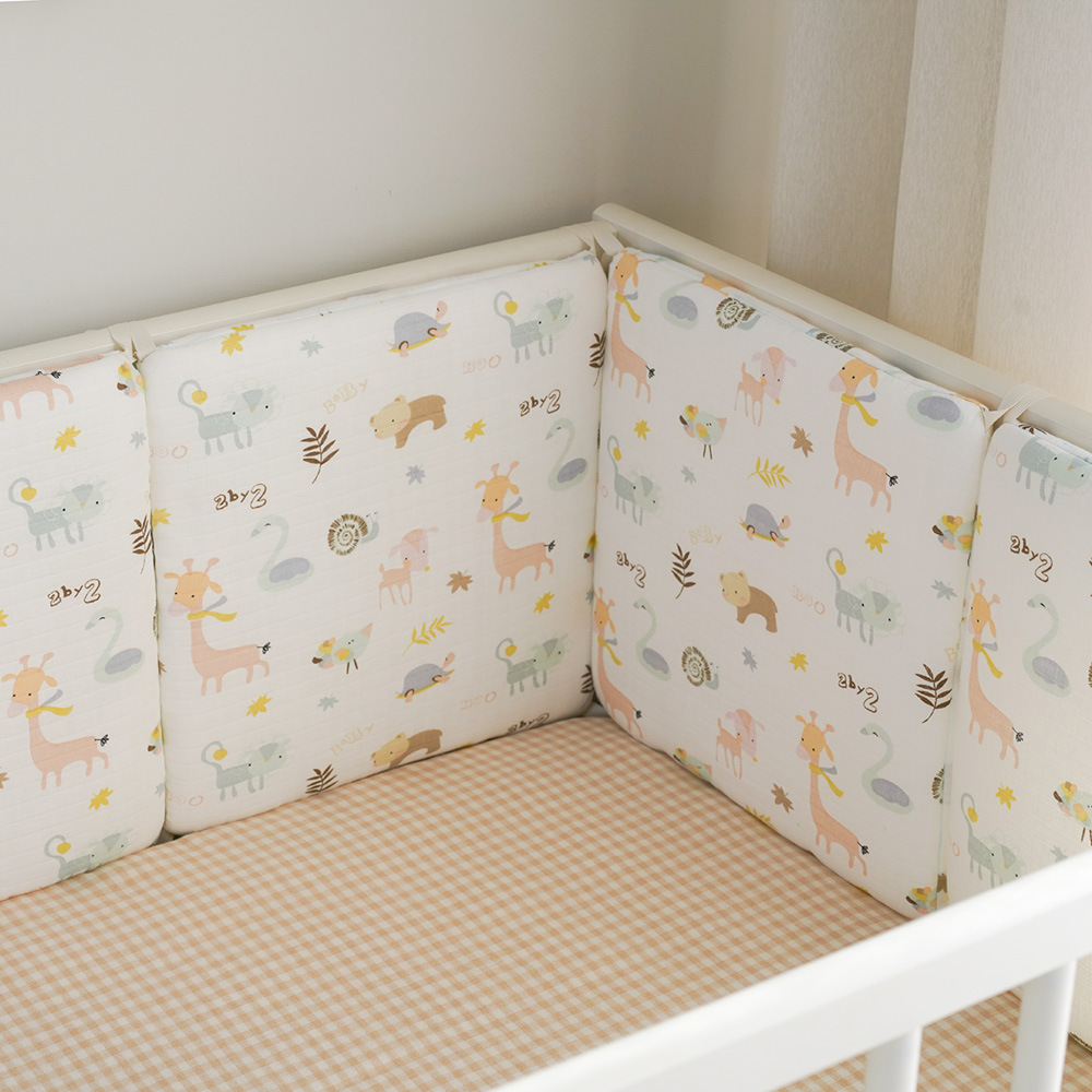 Baby Bed Bumper Newborn Bed Gu - Baby Nursery Glider 评论和价格