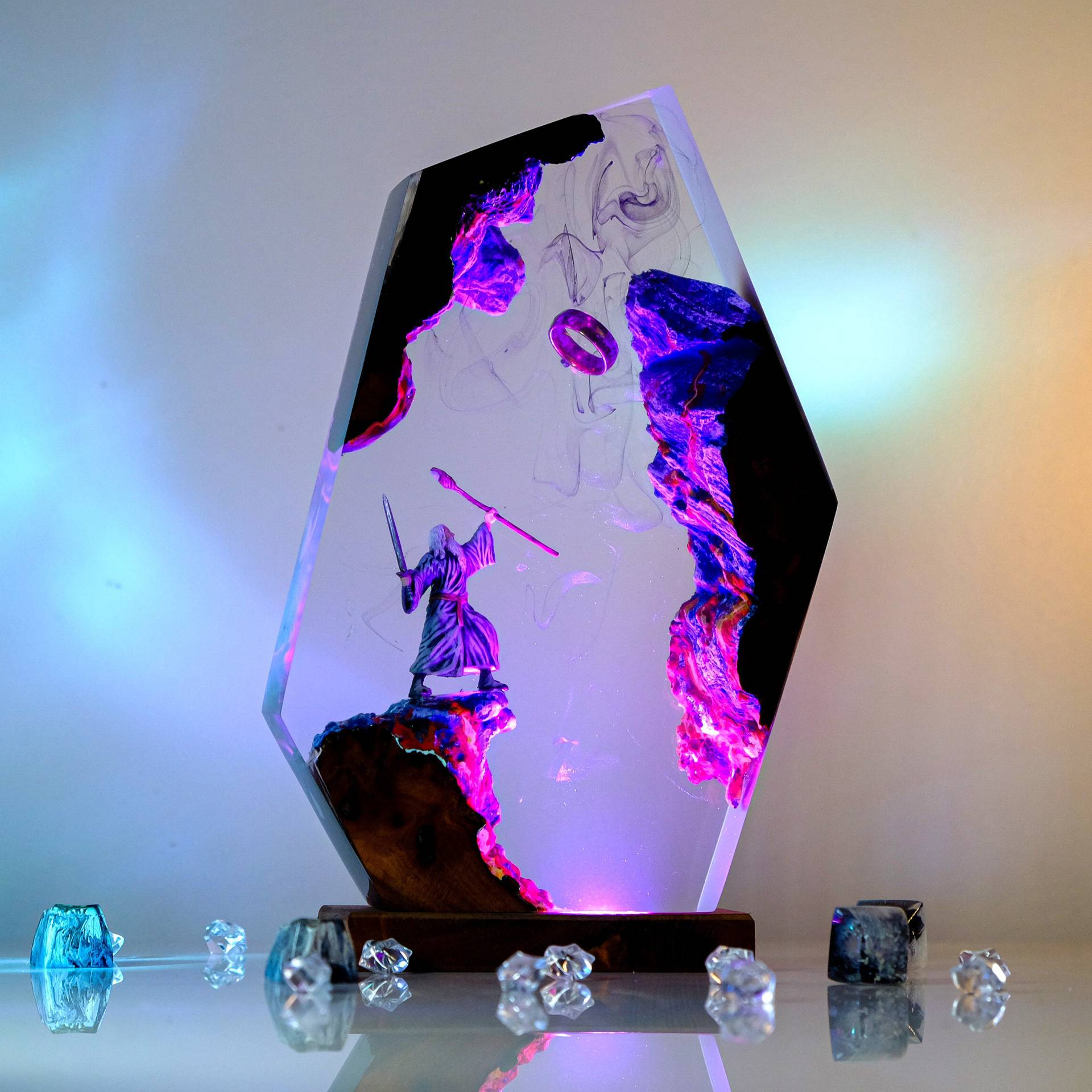 Movie Scence Figure Table Resi - Baby Nursery Night Light 评论和价格