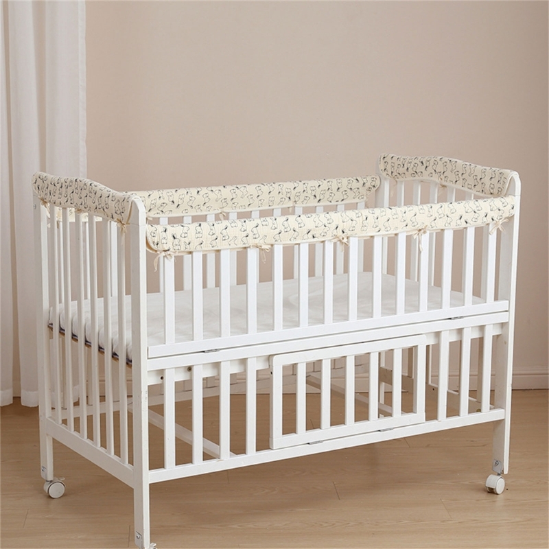 4 PCs Cotton Baby Bed Bumpers  - Baby Nursery Glider 评论和价格