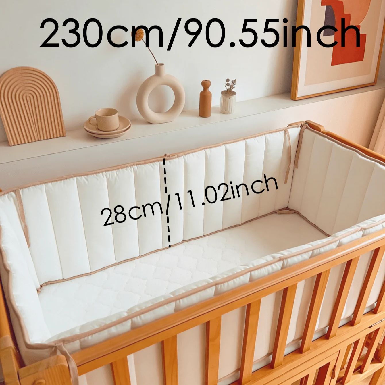 Bumpers In The Crib Baby Bed B - Baby Nursery Glider 评论和价格