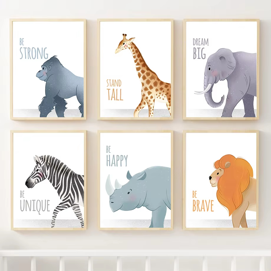 Inspirational quotes Nursery W - Baby Nursery Giraffe 评论和价格