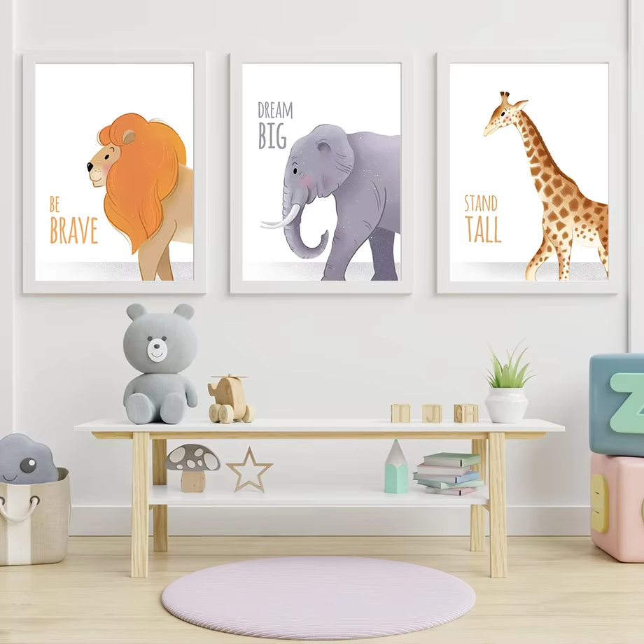 Inspirational quotes Nursery W - Baby Nursery Giraffe 评论和价格