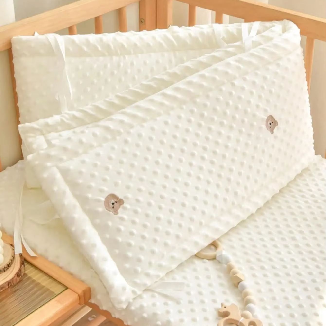 Solid Color Baby Crib Fence Co - Baby Nursery Glider 评论和价格