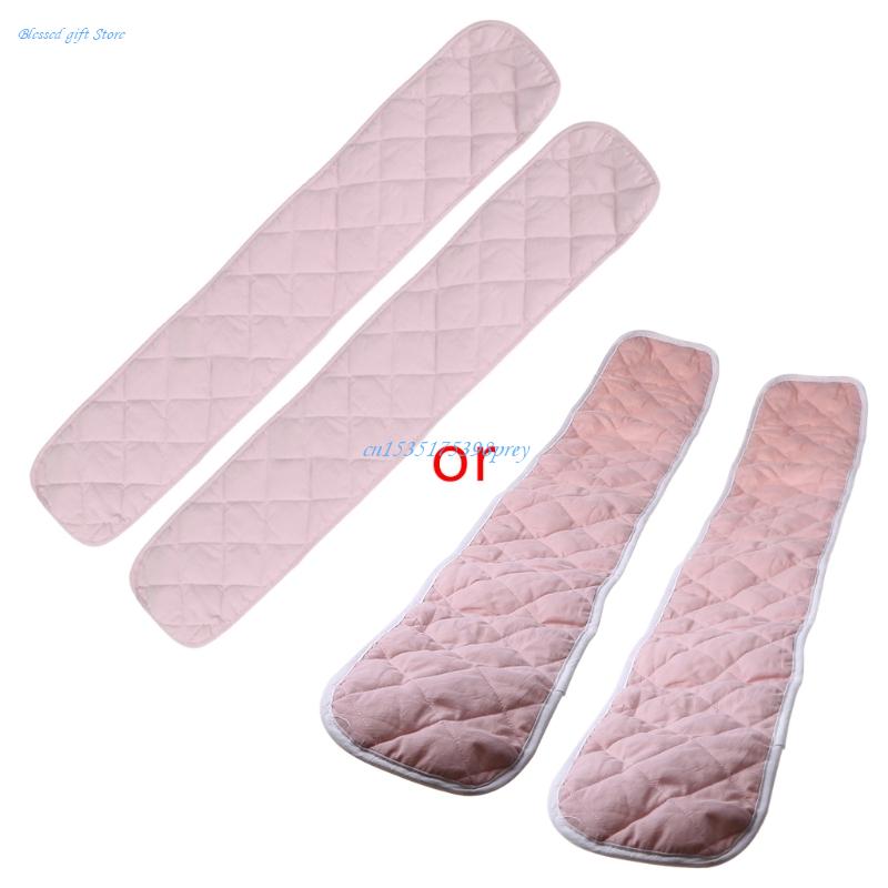 2Pcs Cotton Crib Wrap Safe Tee - Baby Nursery Glider 评论和价格
