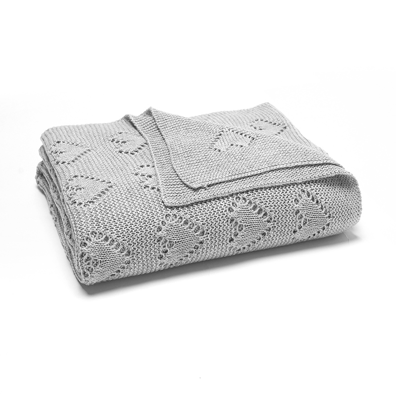 Baby Cotton Blankets Knitted N - Baby Nursery Bed 评论和价格