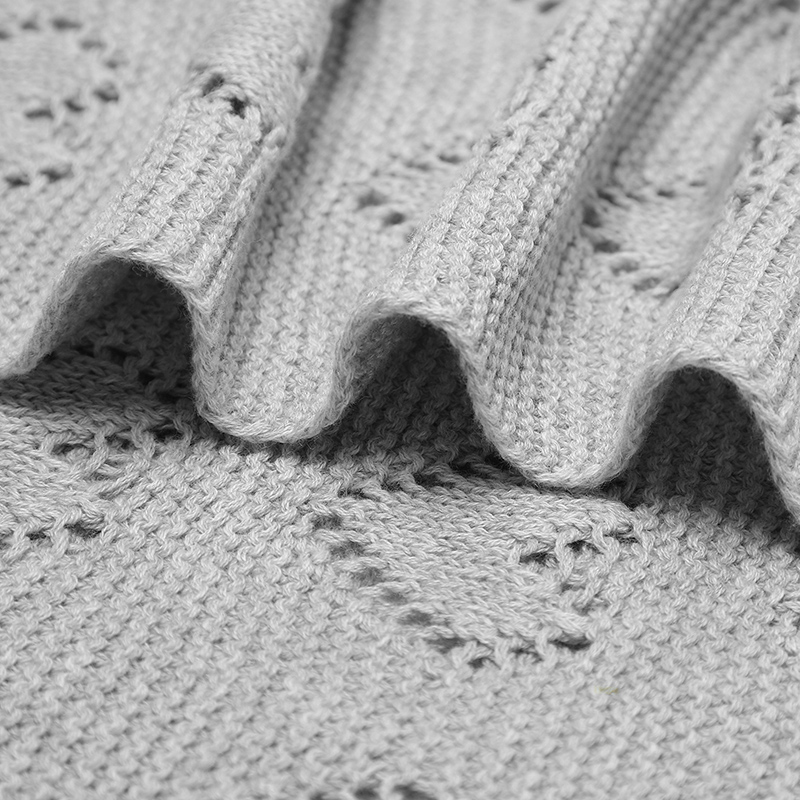 Baby Cotton Blankets Knitted N - Baby Nursery Bed 评论和价格