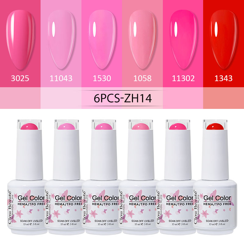 Clou Beaute 6pcs HEMA TPO FREE - Baby Nursery Jelly 评论和价格
