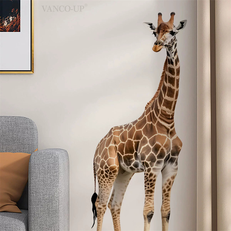 Large Safari Animals Giraffe S - Baby Nursery Giraffe 评论和价格