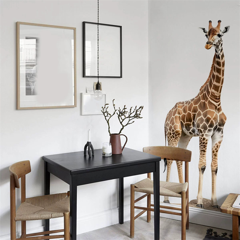 Large Safari Animals Giraffe S - Baby Nursery Giraffe 评论和价格