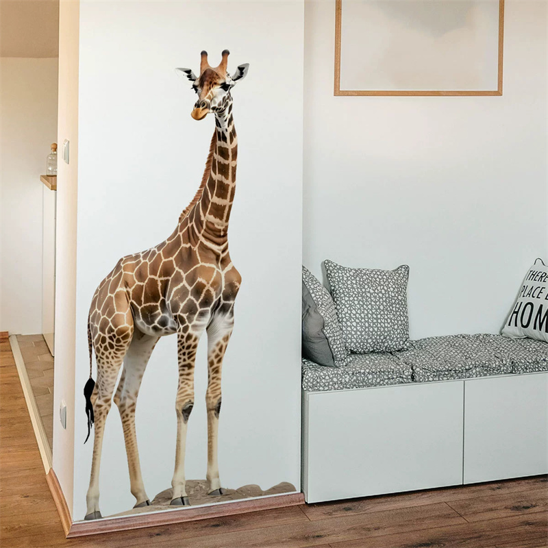 Large Safari Animals Giraffe S - Baby Nursery Giraffe 评论和价格
